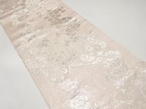 花車模様織出し丸帯